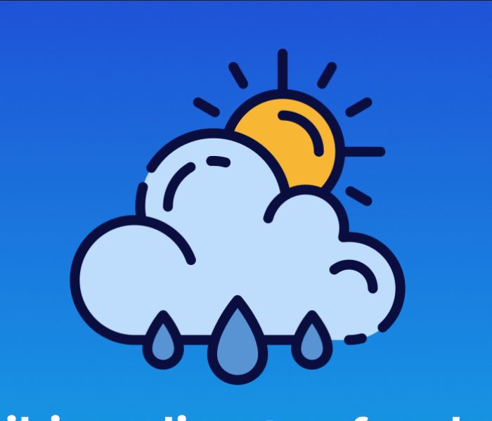 Describing climate of a place. Weather report. Banner Image